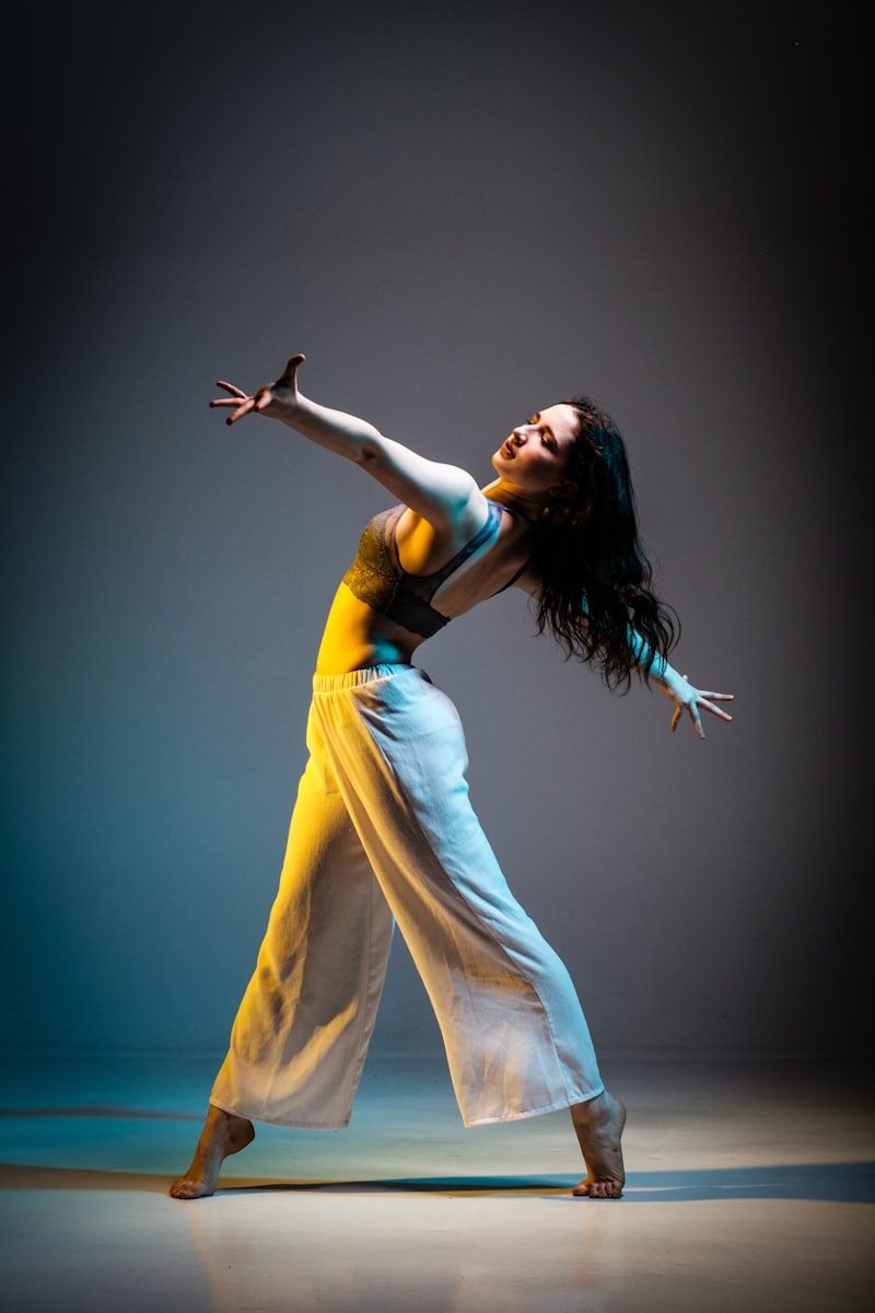 Clase de danza moderna